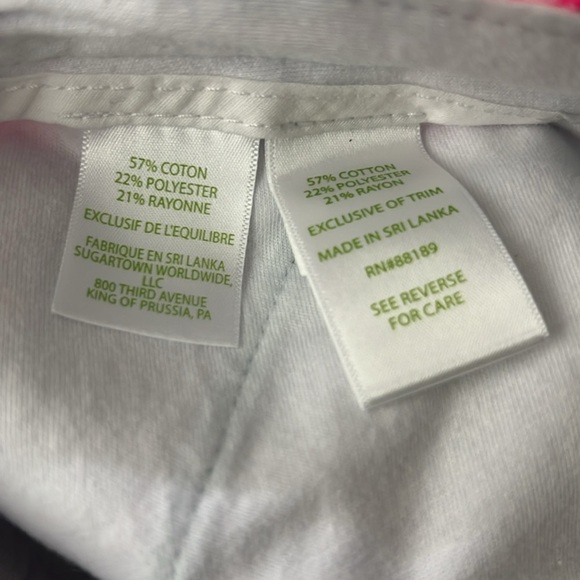 Lilly Pulitzer Buttercup Stretch Knit Shorts Me and My Zesty Scallop Size 2 NWT - Picture 8 of 8